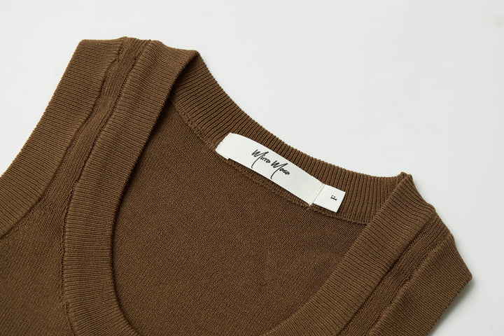 An image of a   21901 Fitted Tank Top by  Mirra Masa