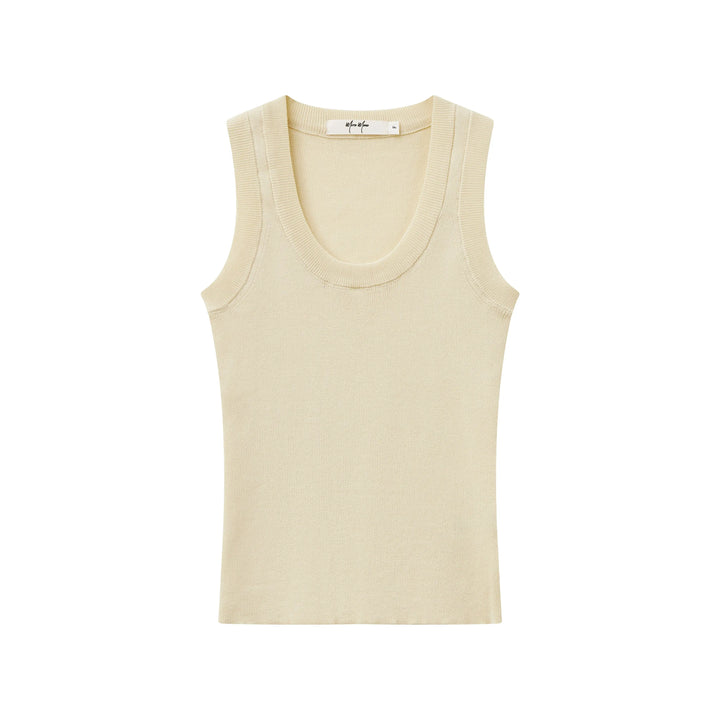 An image of a   21901 Fitted Tank Top by  Mirra Masa