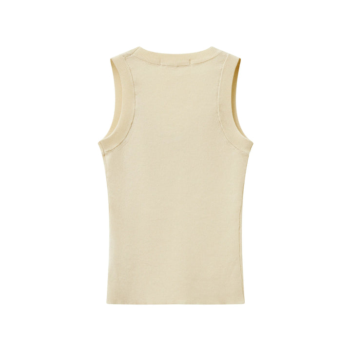 An image of a   21901 Fitted Tank Top by  Mirra Masa