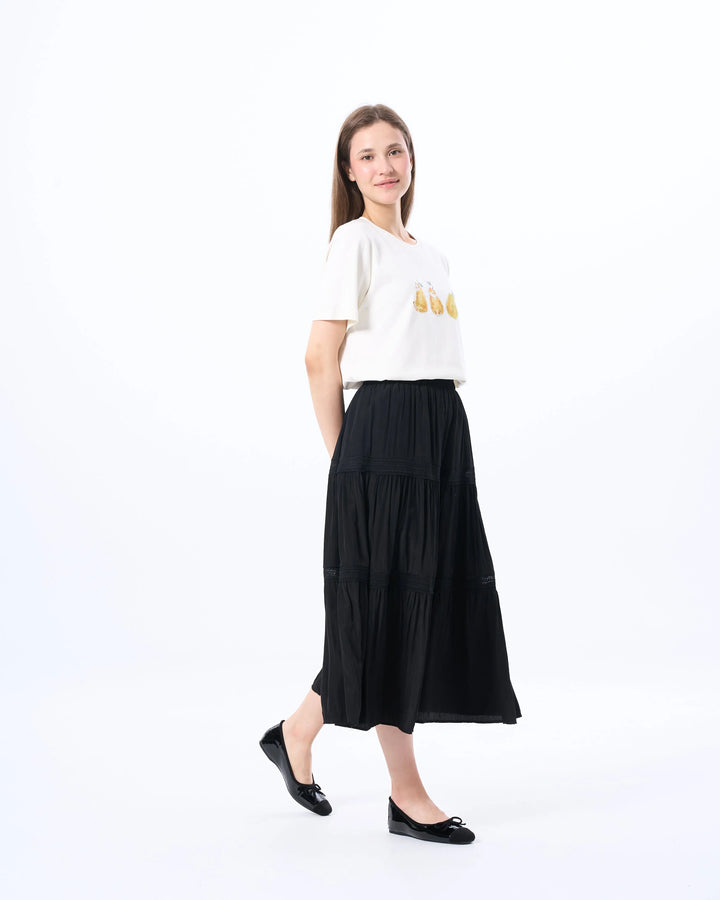 An image of a   21987 Purrfect Pears T-Shirt by  Mirra Masa