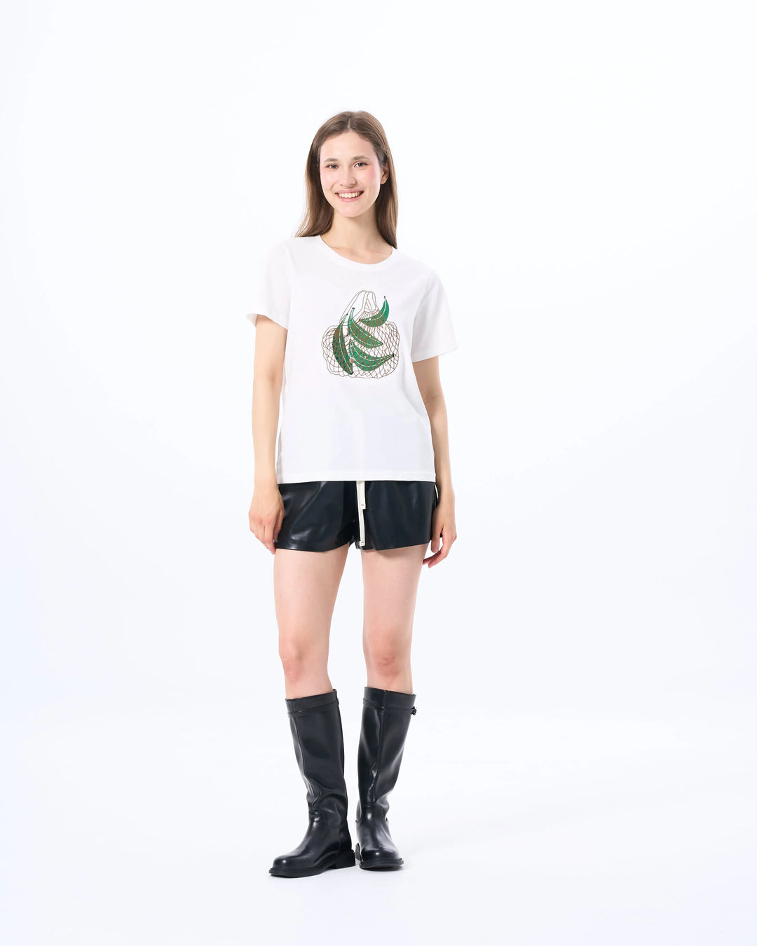 An image of a   21999 Tropical Graphic Tee by  Mirra Masa
