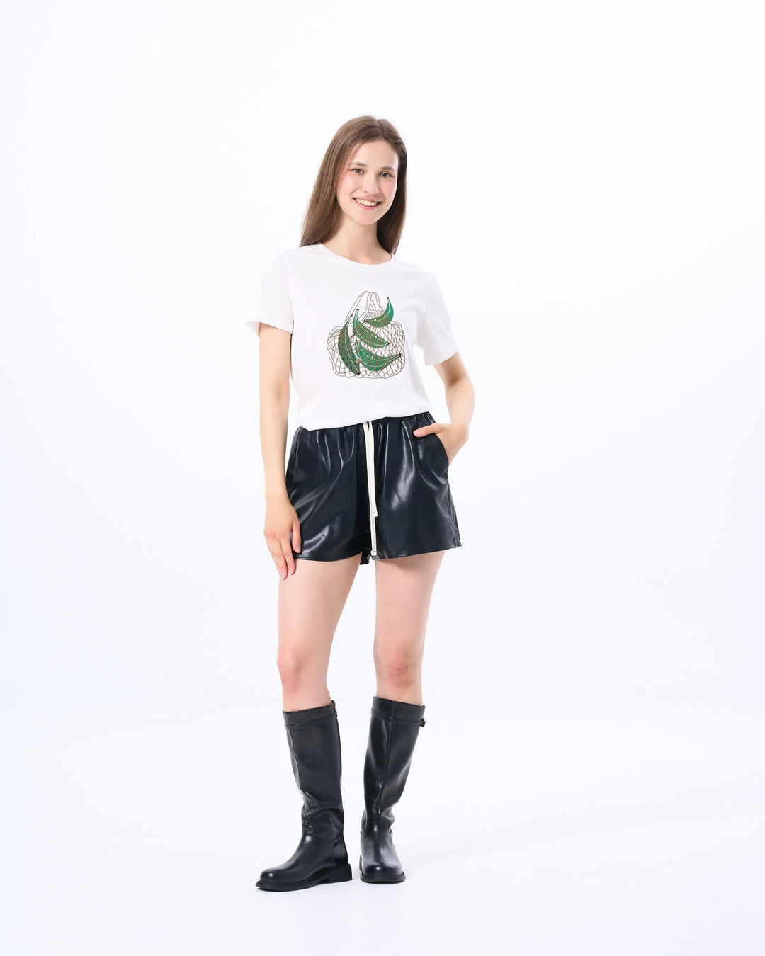 An image of a   21999 Tropical Graphic Tee by  Mirra Masa