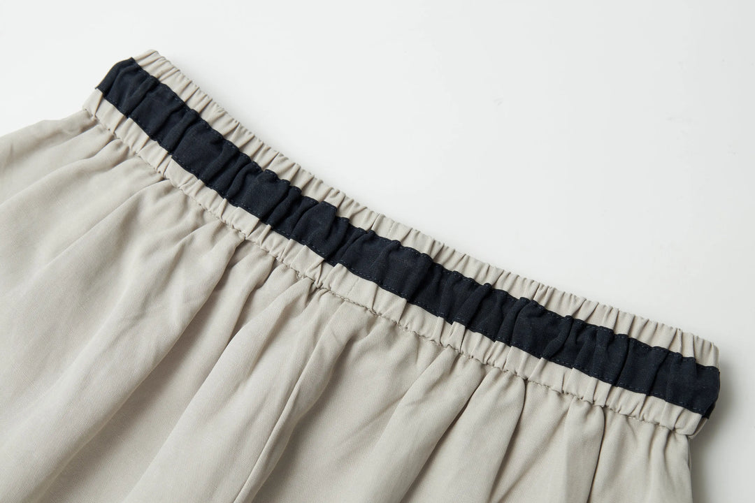 An image of a   22117 Tie-Waist Straight Leg Pants by  Mirra Masa