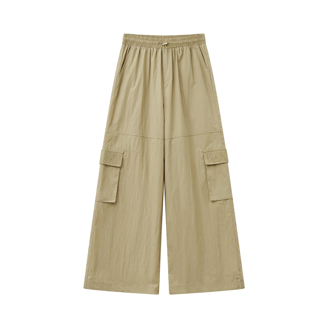 An image of a   22127 Laced Cargo Pants by  Mirra Masa