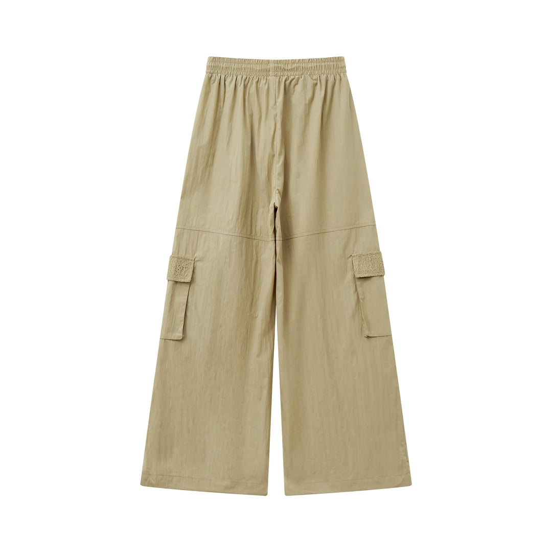 An image of a   22127 Laced Cargo Pants by  Mirra Masa