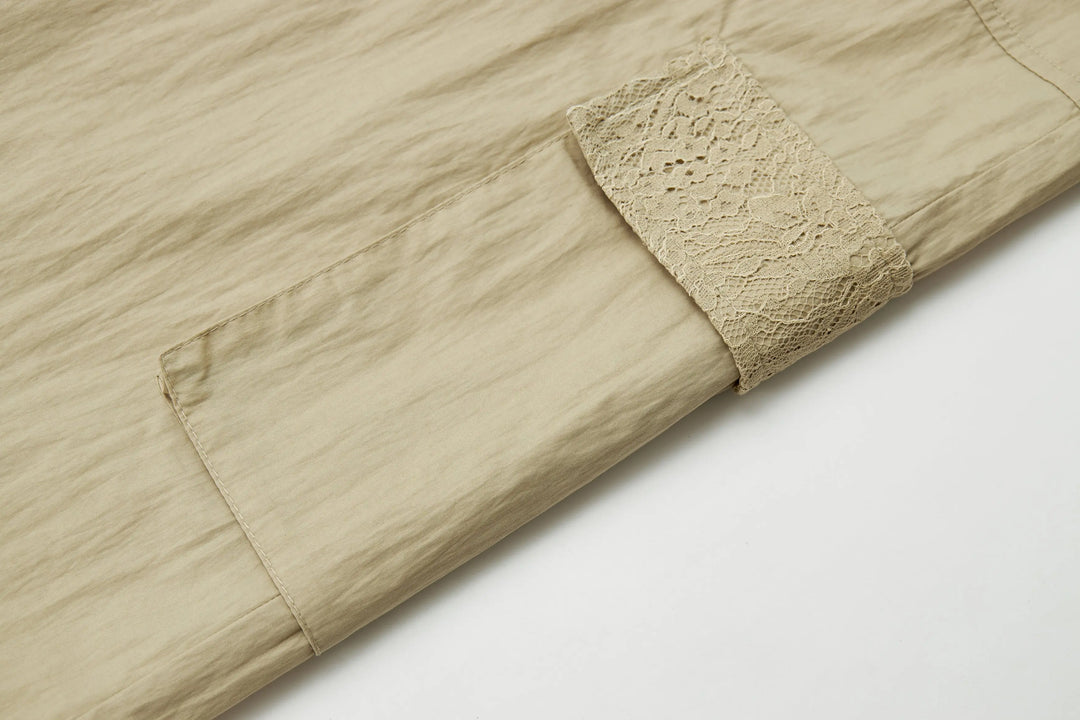 An image of a   22127 Laced Cargo Pants by  Mirra Masa