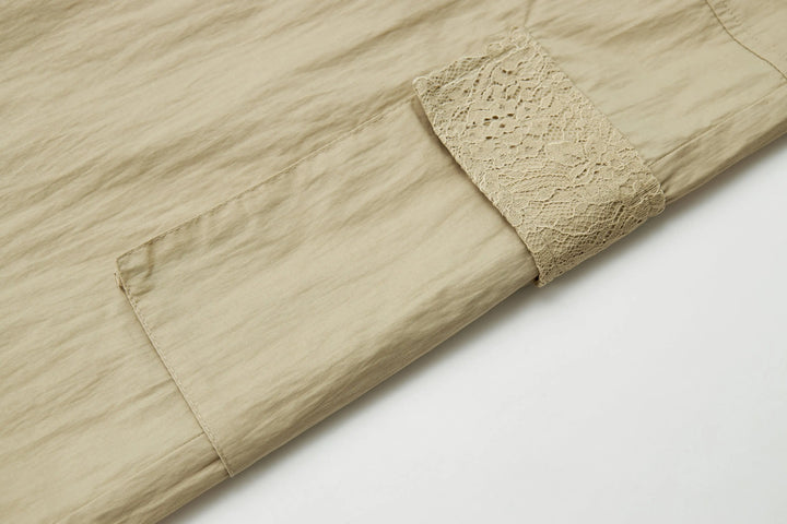 An image of a   22127 Laced Cargo Pants by  Mirra Masa