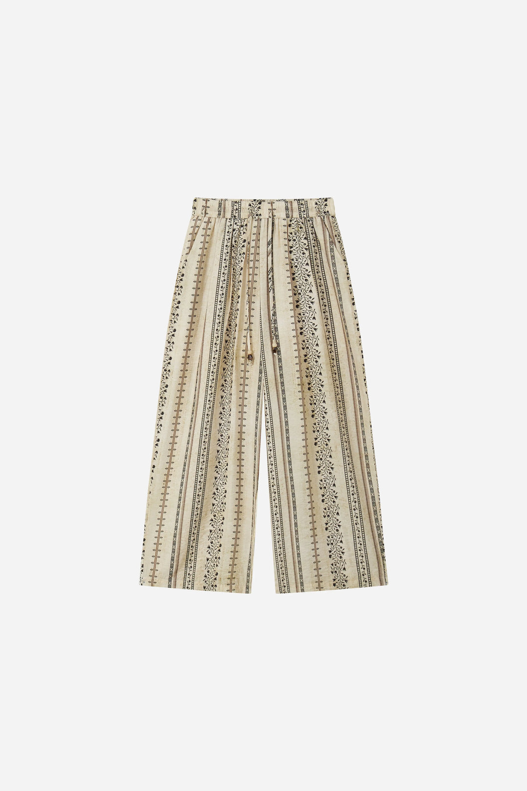 An image of a   22392 Artisan Stripe Wide Leg Pants by  Mirra Masa