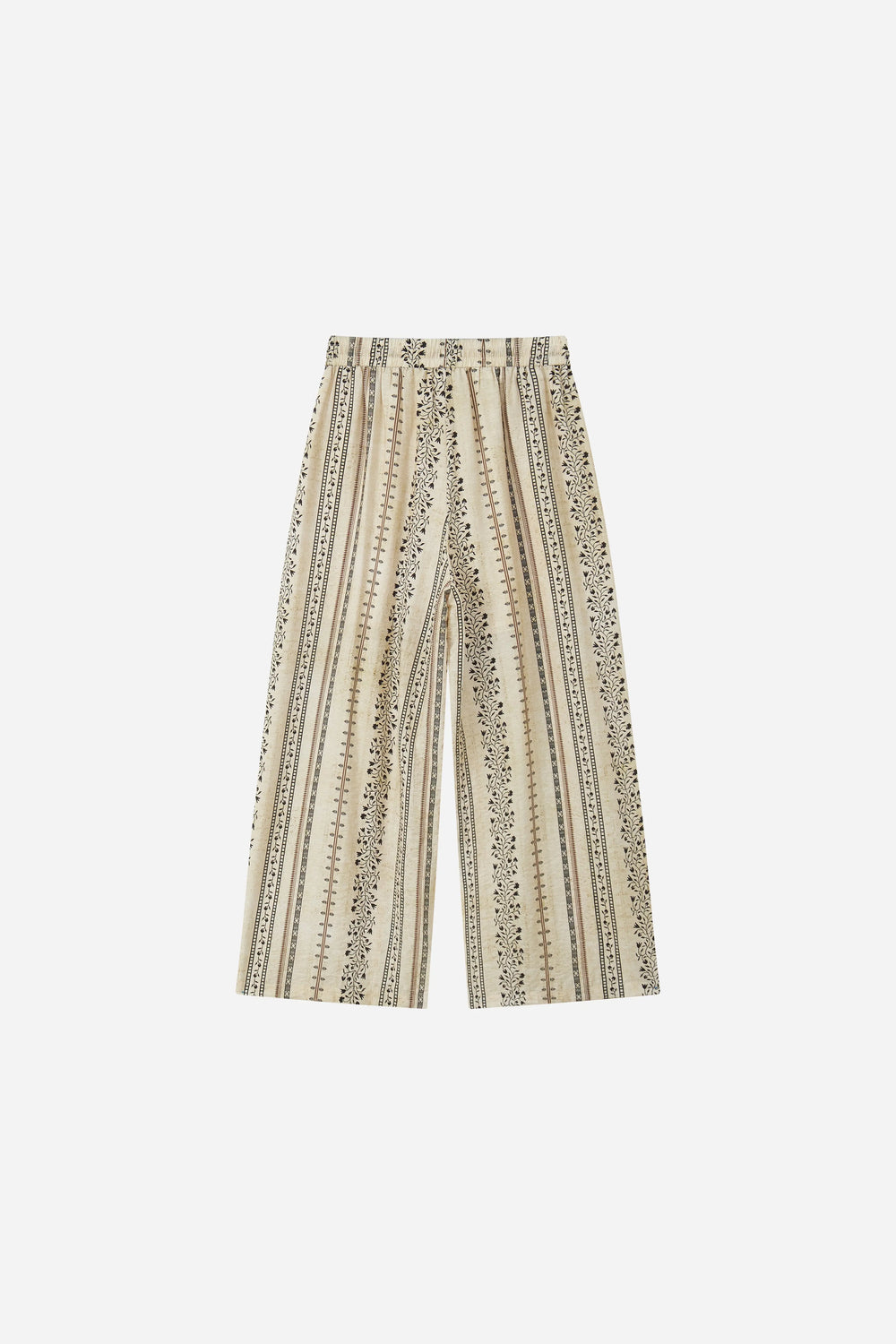 An image of a   22392 Artisan Stripe Wide Leg Pants by  Mirra Masa