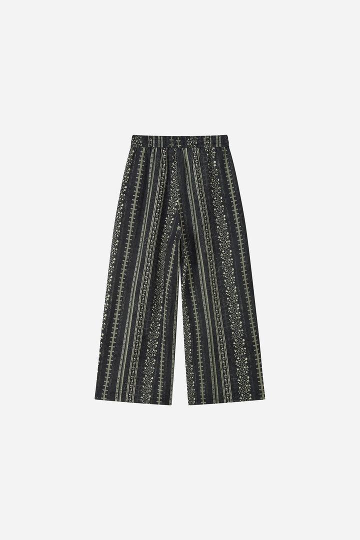 An image of a   22392 Artisan Stripe Wide Leg Pants by  Mirra Masa