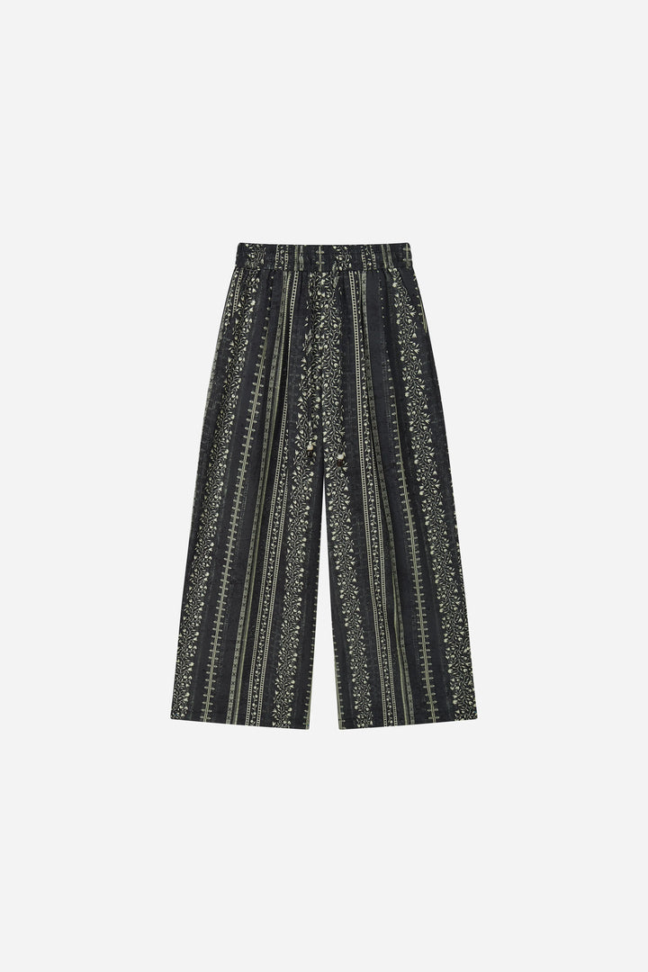 An image of a   22392 Artisan Stripe Wide Leg Pants by  Mirra Masa