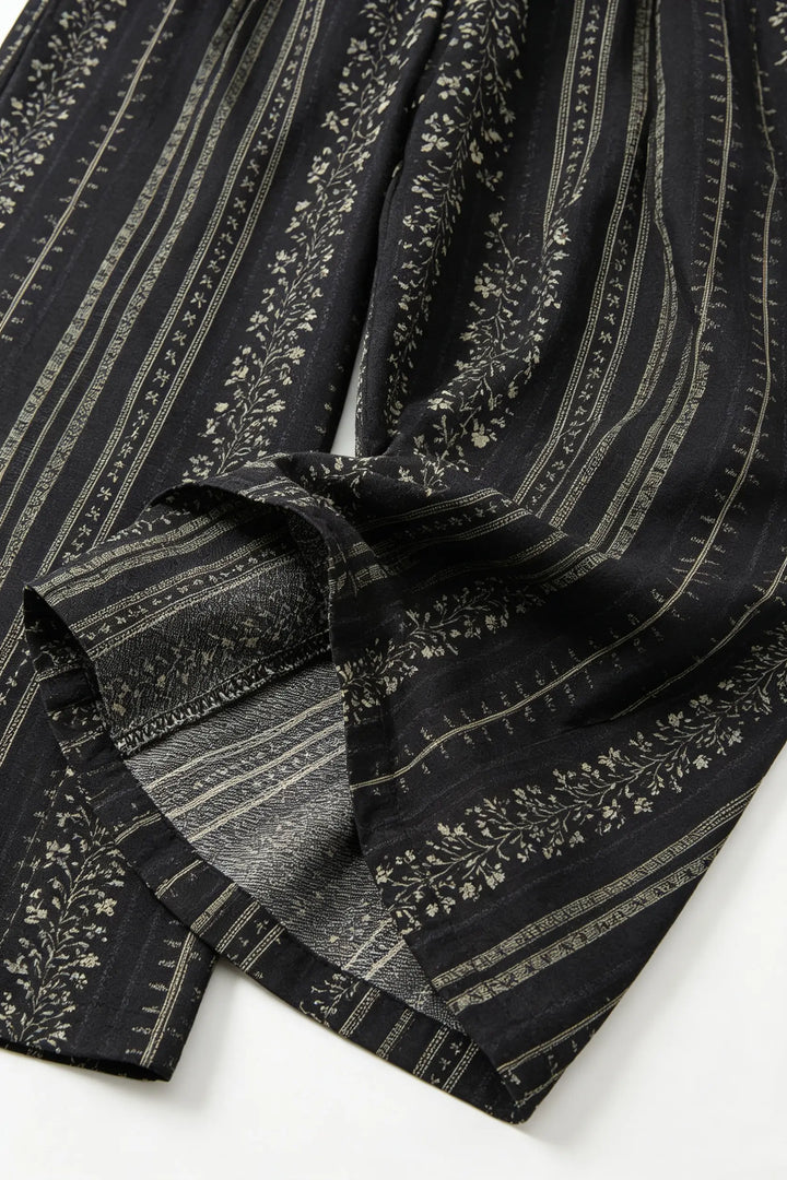 An image of a   22392 Artisan Stripe Wide Leg Pants by  Mirra Masa