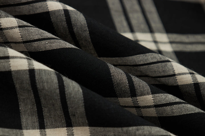An image of a   23349 Checkered Slip Dress by  Mirra Masa