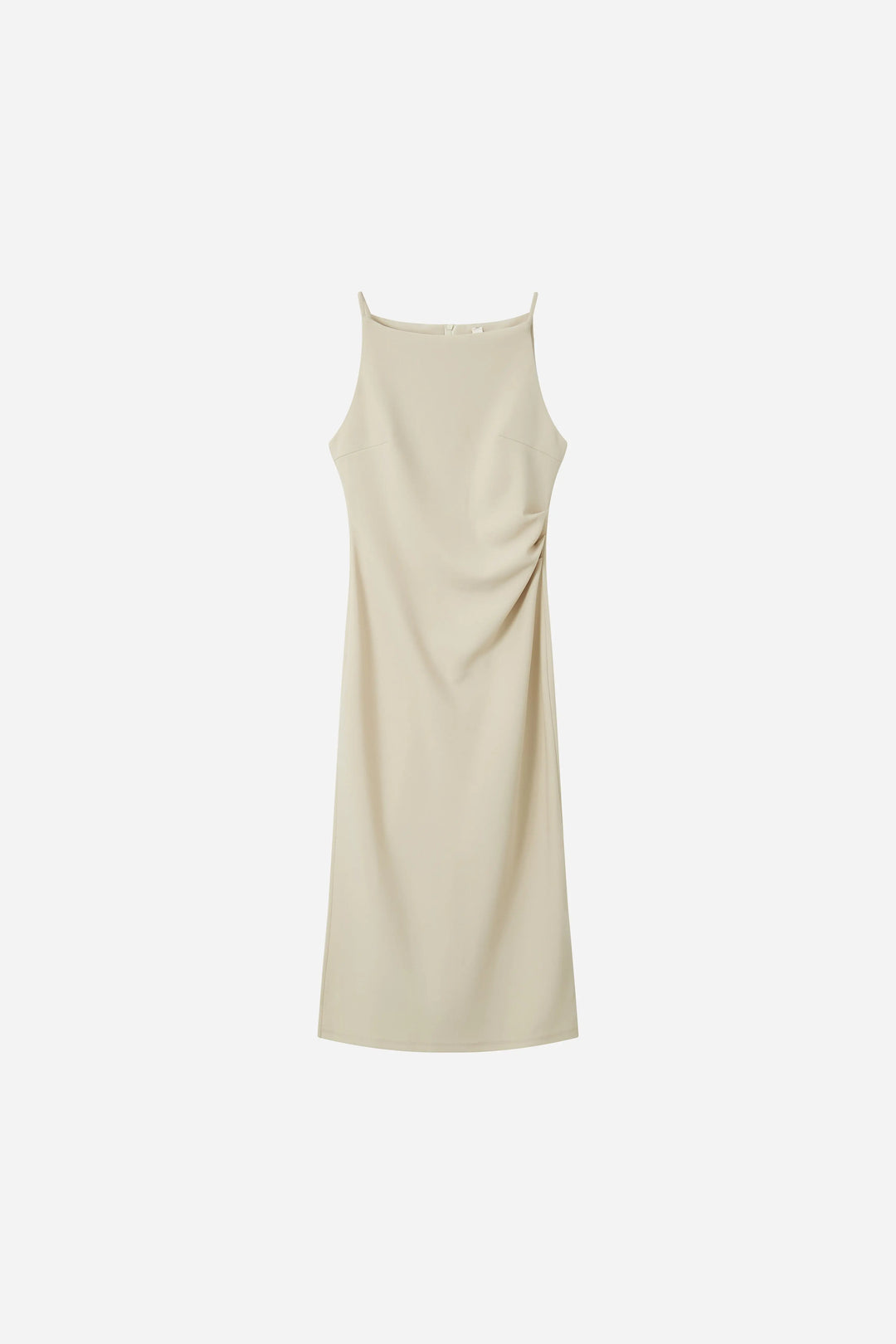 An image of a   23395 Draped Square Neck Slip Dress by  Mirra Masa