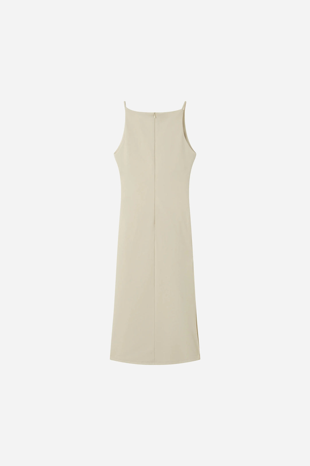 An image of a   23395 Draped Square Neck Slip Dress by  Mirra Masa