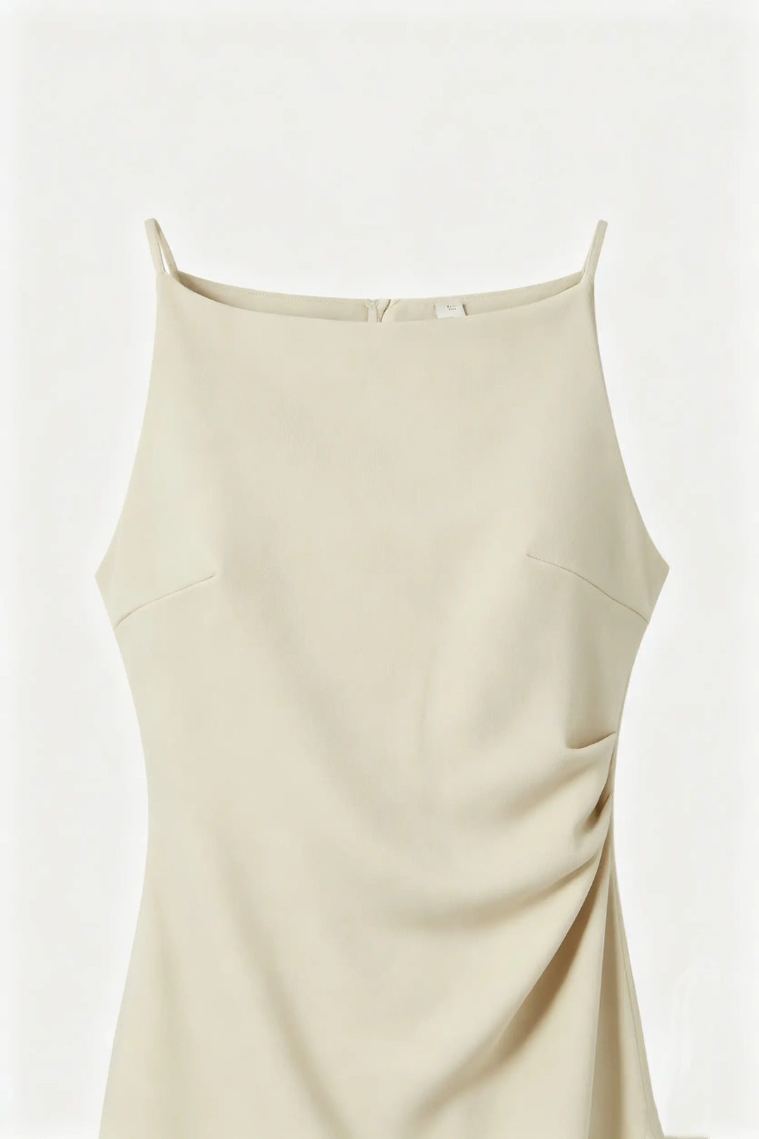 An image of a   23395 Draped Square Neck Slip Dress by  Mirra Masa