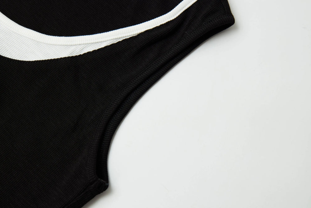 An image of a   23423 Layered Tank Top Dress by  Mirra Masa