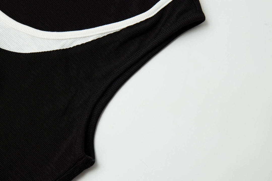 An image of a   23423 Layered Tank Top Dress by  Mirra Masa