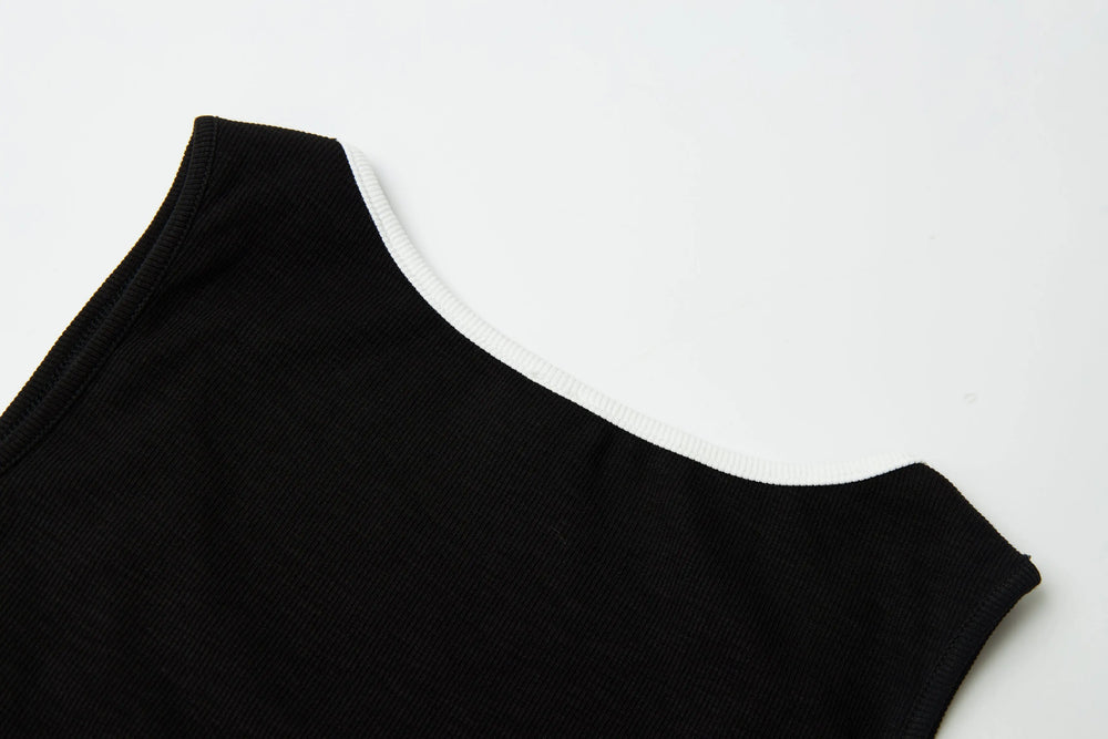 An image of a   23423 Layered Tank Top Dress by  Mirra Masa