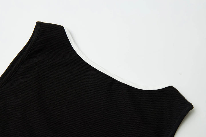 An image of a   23423 Layered Tank Top Dress by  Mirra Masa