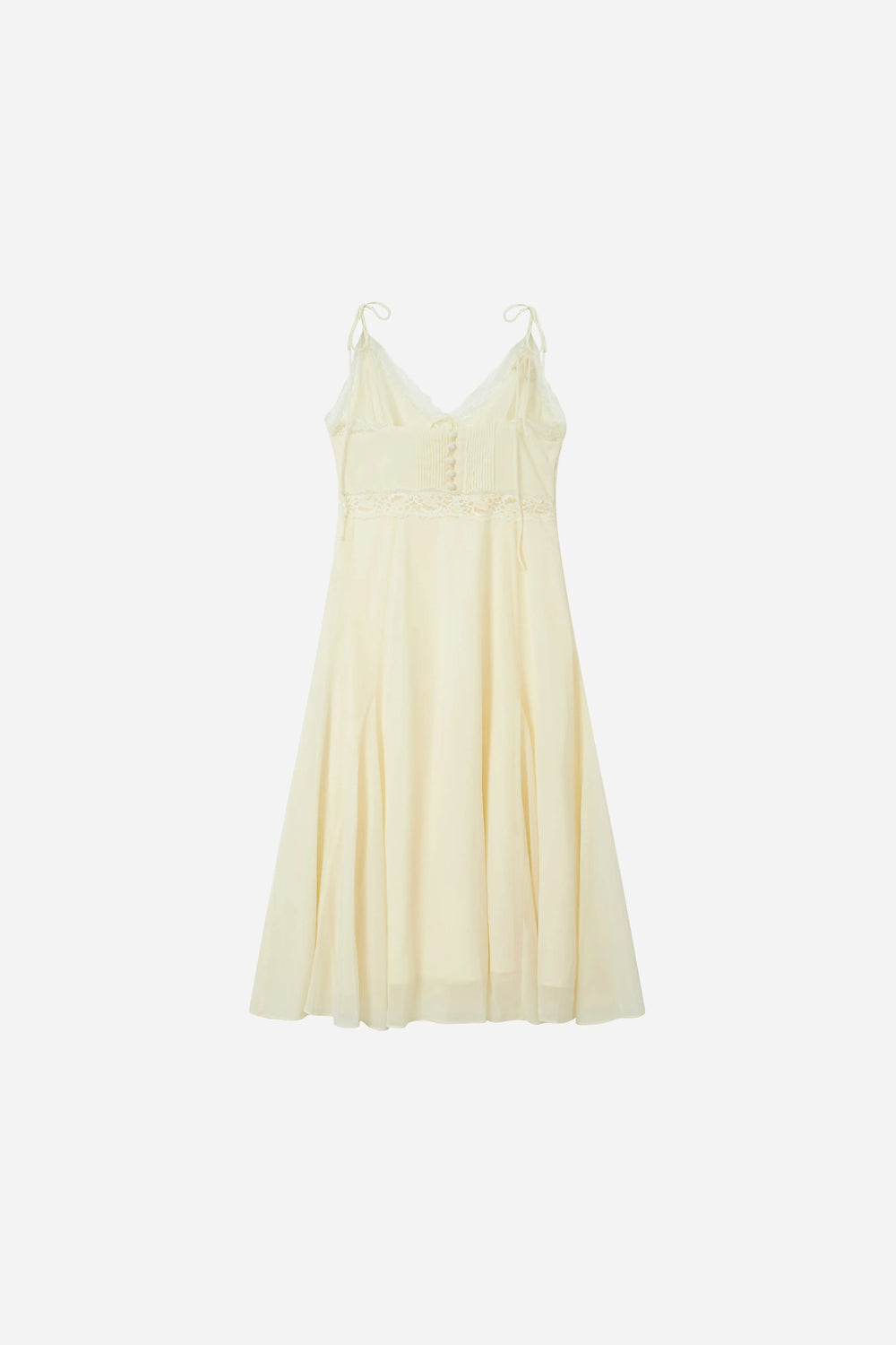 An image of a   23472 Lace Trim Slip Dress by  Mirra Masa