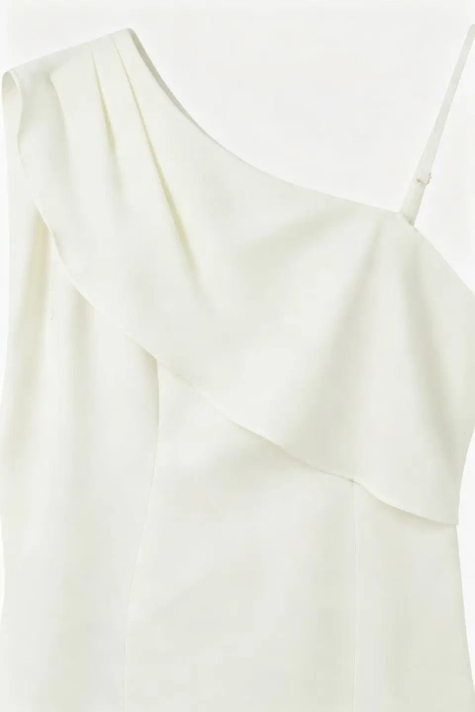 An image of a   23497 Off Shoulder Ruffle Mini Dress by  Mirra Masa
