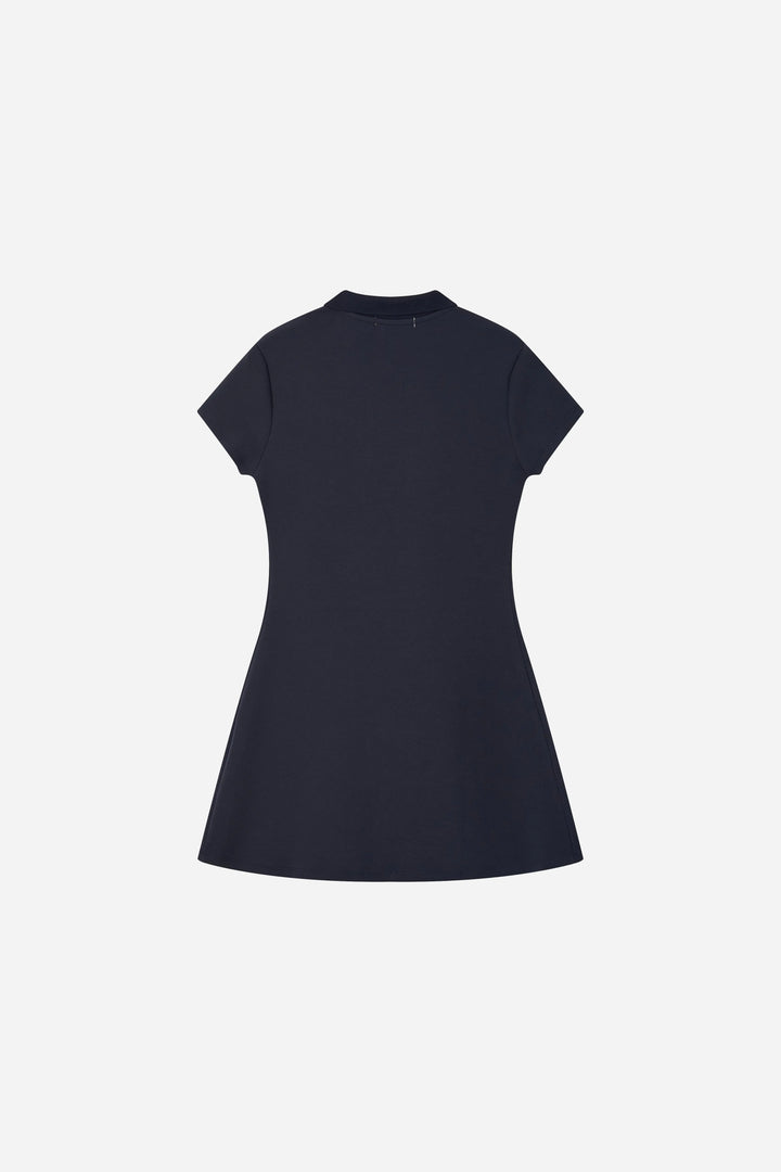 An image of a   23674 Court Zip Polo Mini Dress by  Mirra Masa