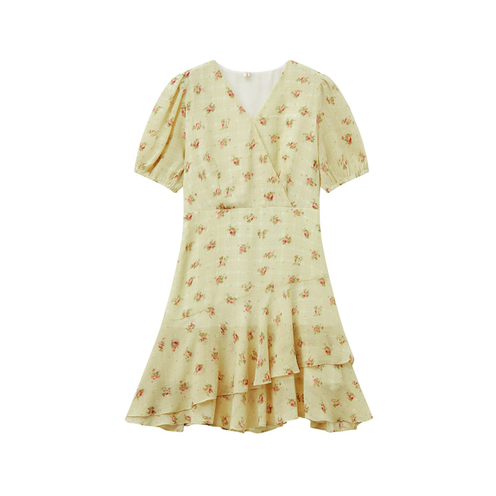 An image of a   23835 Short-Sleeve Dress by  Mirra Masa