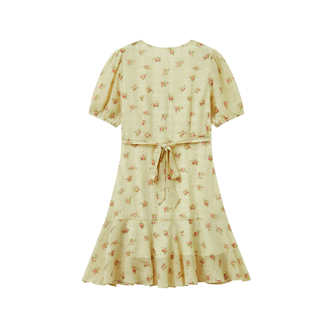 An image of a   23835 Short-Sleeve Dress by  Mirra Masa