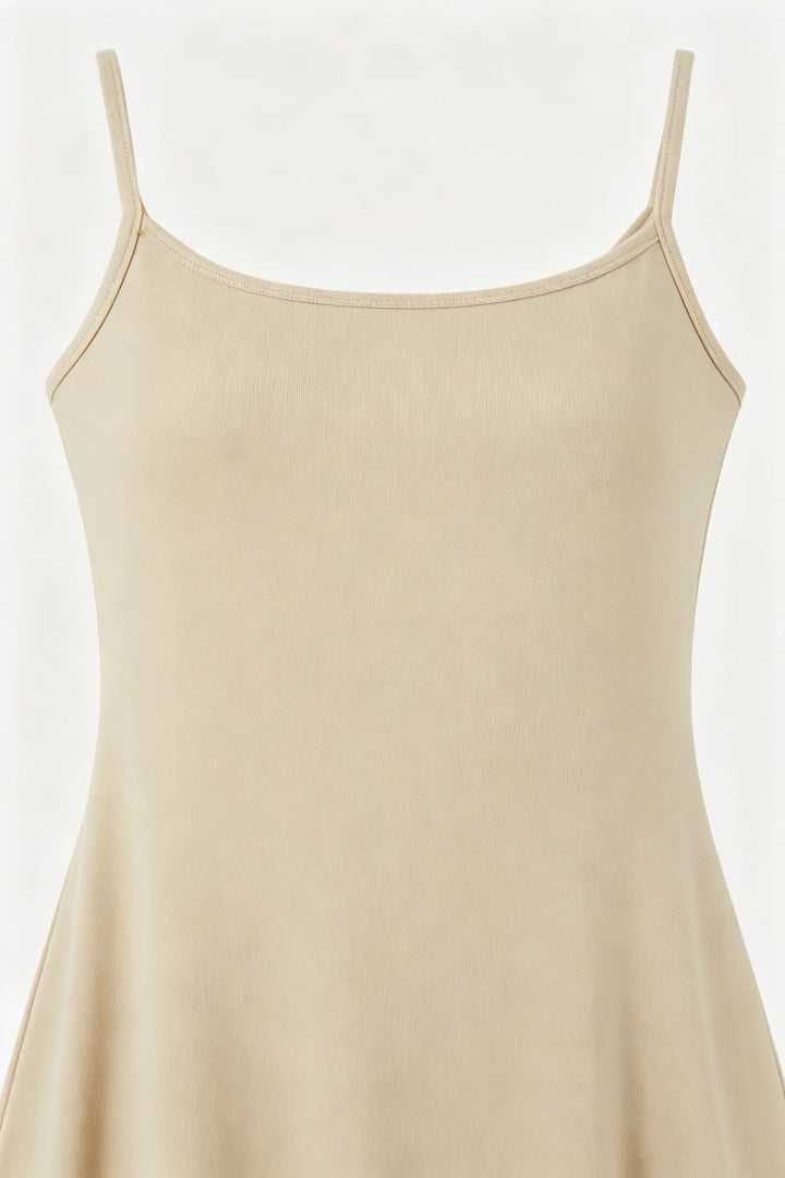An image of a   23914OL Stretch Cotton Maxi Slip by  Mirra Masa