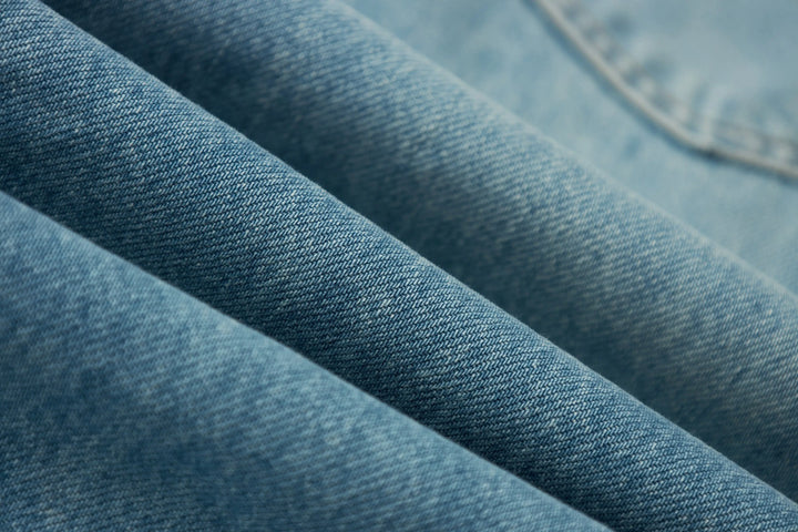 An image of a   30474 Denim Midi Skirt by  Mirra Masa