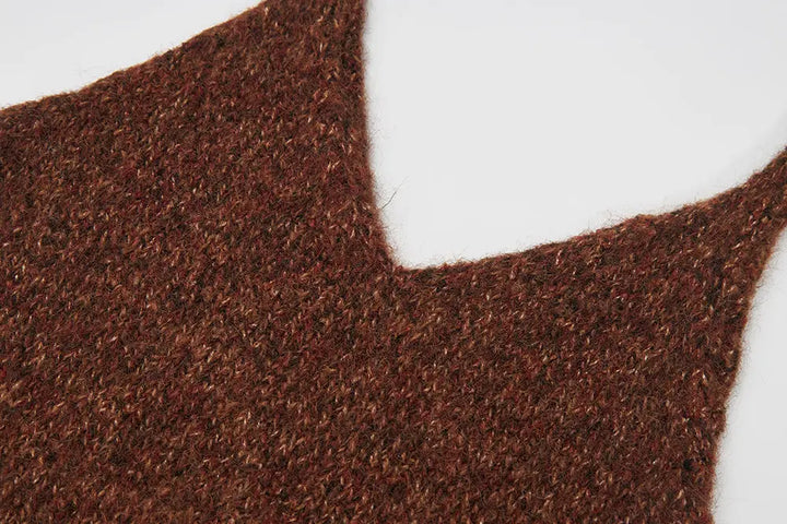 An image of a   31002 Cardigan with Knitted Cami Top by  Mirra Masa