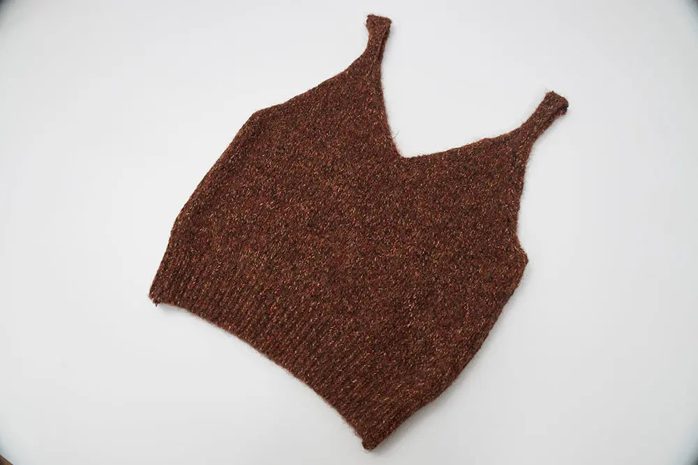 An image of a   31002 Cardigan with Knitted Cami Top by  Mirra Masa