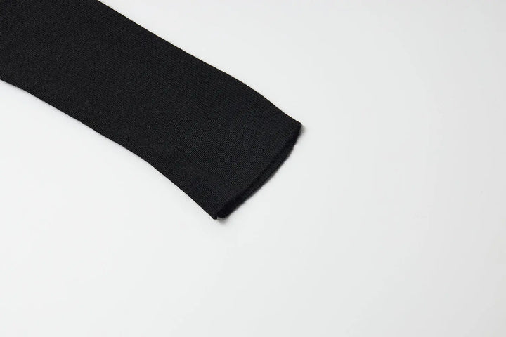 An image of a   31031 Layered Knit Top by  Mirra Masa