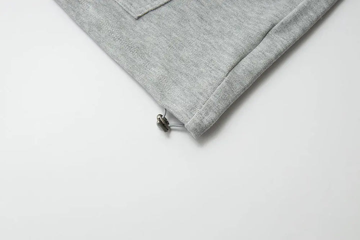 An image of a   31106 Plaid Collar Half-Zip Pullover by  Mirra Masa