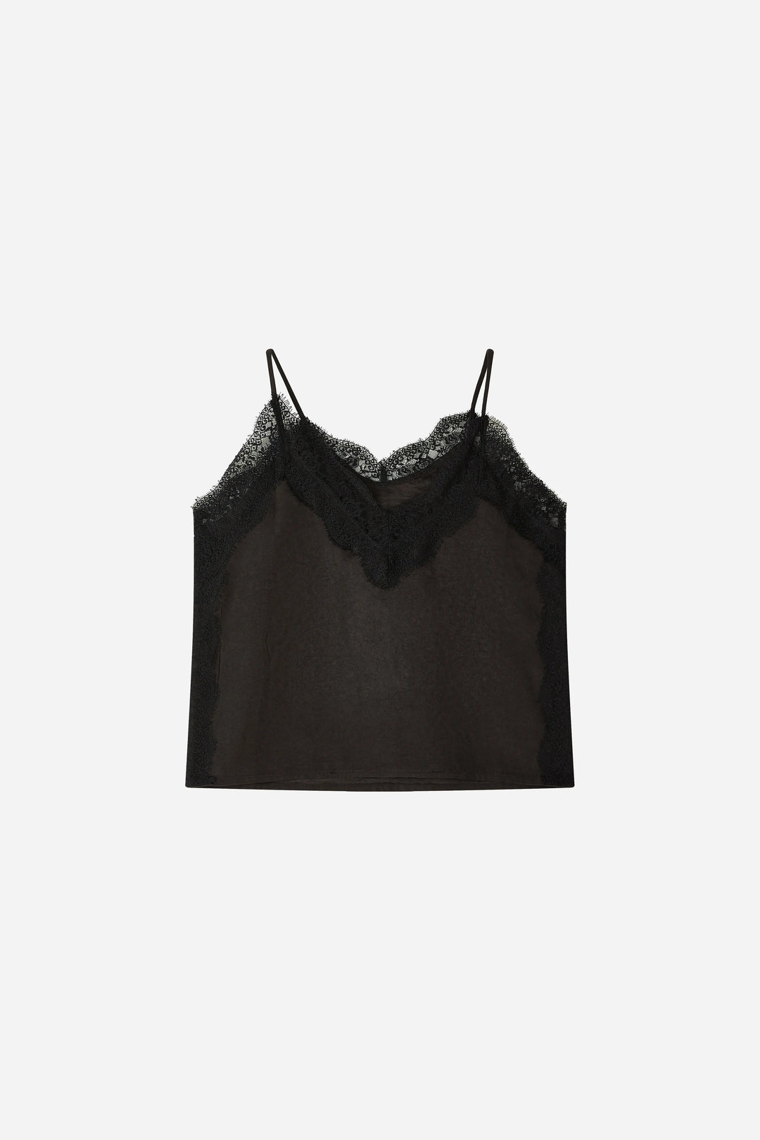 An image of a   31118 Lace Trim Camisole by  Mirra Masa