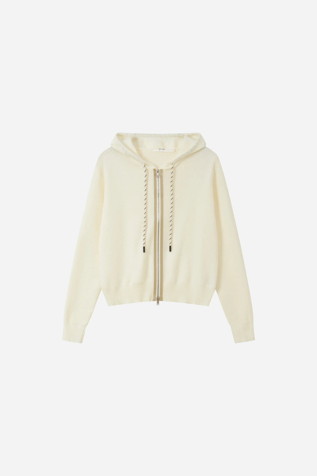 An image of a   31124 The Everyday Zip-Up Knit Hoodie by  Mirra Masa