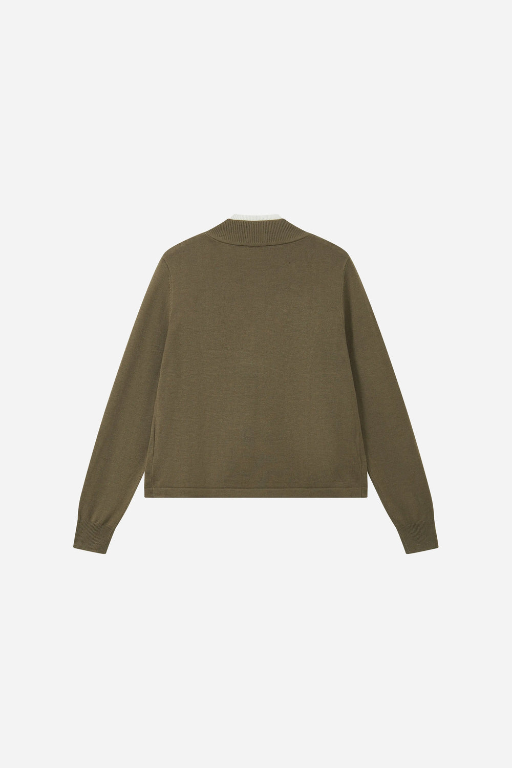 An image of a   31153 Vintage-Inspired Layered Knit Top by  Mirra Masa