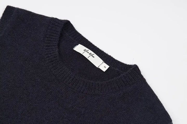 An image of a   31167 Knit Vest with Shoulder Sweater by  Mirra Masa