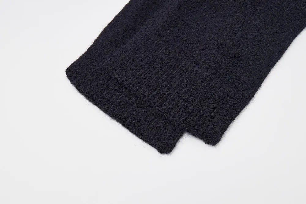 An image of a   31167 Knit Vest with Shoulder Sweater by  Mirra Masa