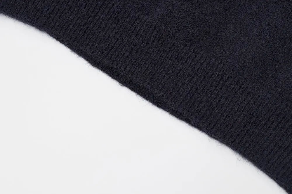 An image of a   31167 Knit Vest with Shoulder Sweater by  Mirra Masa