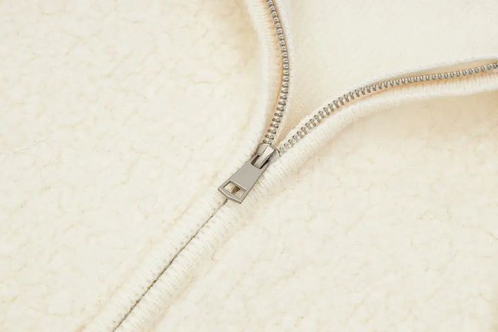 An image of a   31170 Hooded Wool Zip-Up Vest by  Mirra Masa