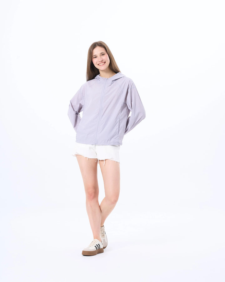 An image of a  Light Purple / One-Size 31176 Sun Jacket by  Mirra Masa