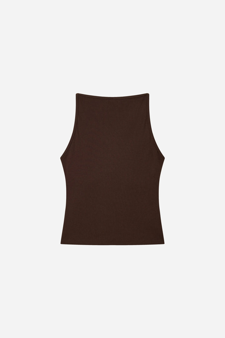 An image of a   31194 High-Neck Tank Top by  Mirra Masa