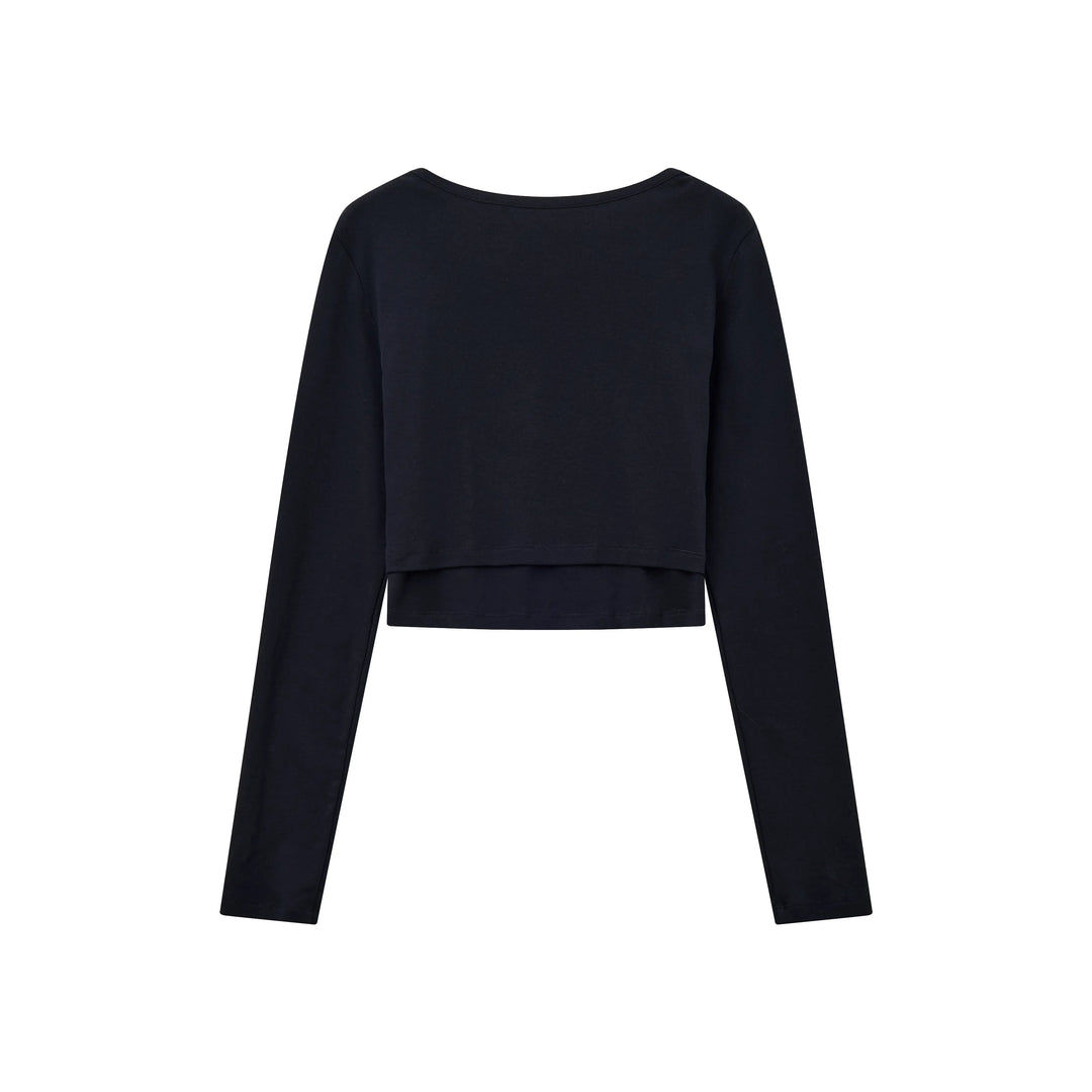 An image of a   31234 Knit Two-Piece Top by  Mirra Masa