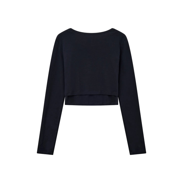 An image of a   31234 Knit Two-Piece Top by  Mirra Masa