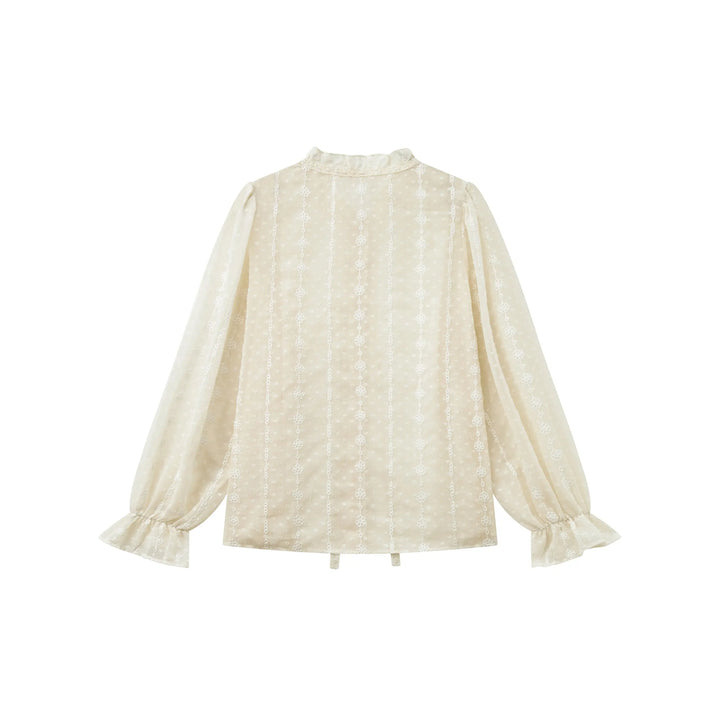 An image of a   31241 Laced Overshirt by  Mirra Masa