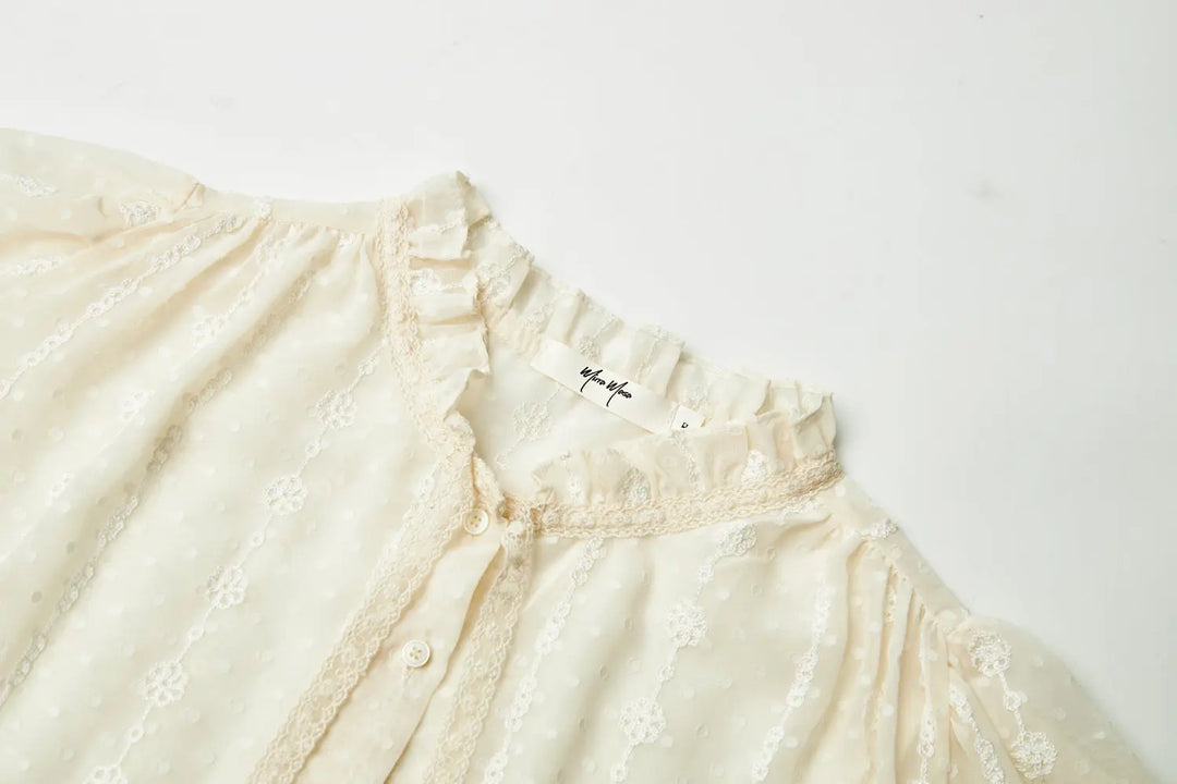 An image of a   31241 Laced Overshirt by  Mirra Masa