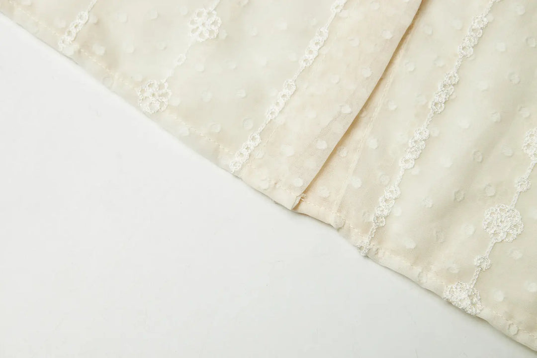 An image of a   31241 Laced Overshirt by  Mirra Masa