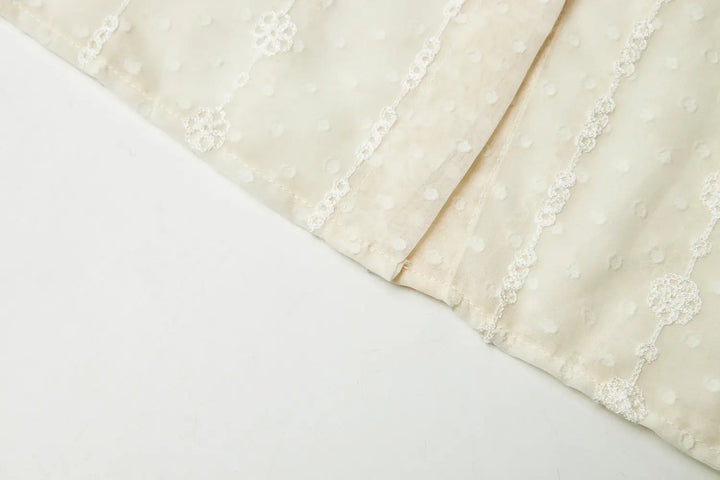 An image of a   31241 Laced Overshirt by  Mirra Masa